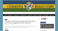 Desktop Screenshot of biharkutatas.hu